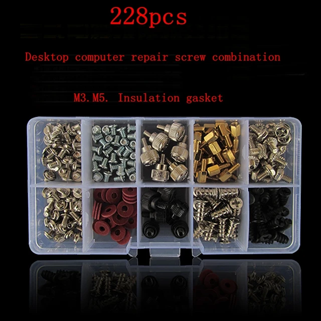 Best Value Repair desktop computer host hard disk chassis graphics card power screw accessories small screw set Best Value Repair desktop computer host hard disk chassis graphics card power screw accessories small screw set