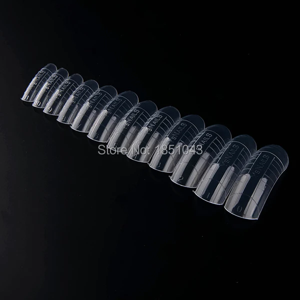 120 x dual system form nail tips size 0 11 meet all size of nails tip full form
