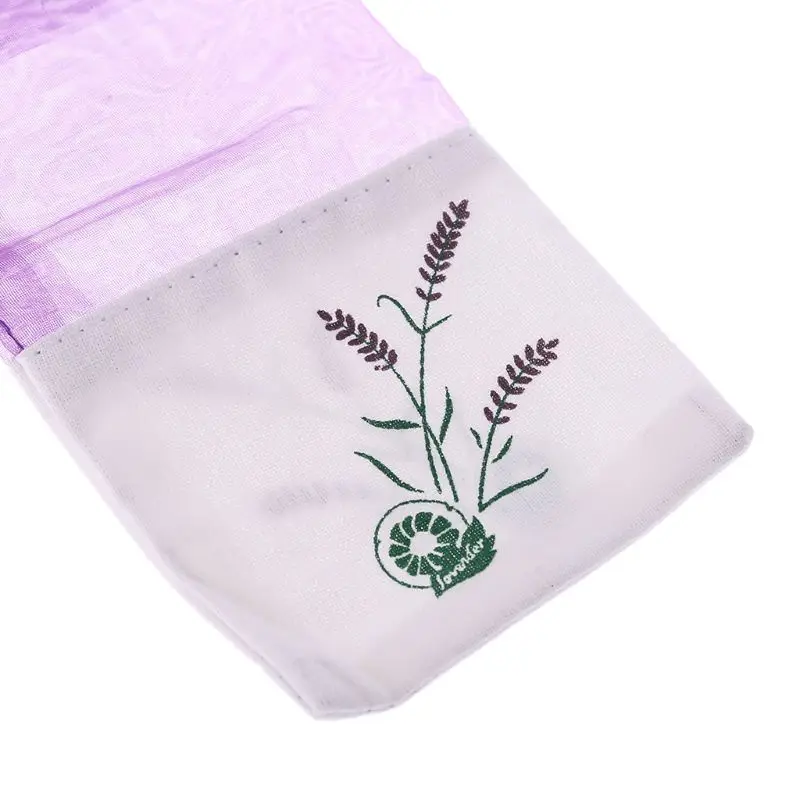 Лавандовое Саше, пустая сумка, сетчатый карман для хранения сухих цветов, семена, домашний ароматизатор, пакетики, защита от плесени