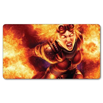 

Board Chandra fire Proxy Magic Games Gather big mousepad table gamepad pad Play Mat Lands mgt tcg ccg ygo Cards Playmats