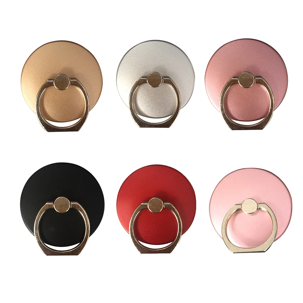 Finger Ring Mobile Phone Smartphone Stand Holder For iPhone XS for Huawei for Samsung Smart Phone Ring holder Car Mount Stand