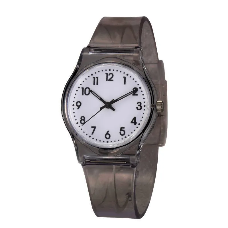 

Waterproof Kids Watches Casual Transparent Watch Crystal Jelly Clock Kids Boys Girls Wristwatches relogio infantil montre enfant