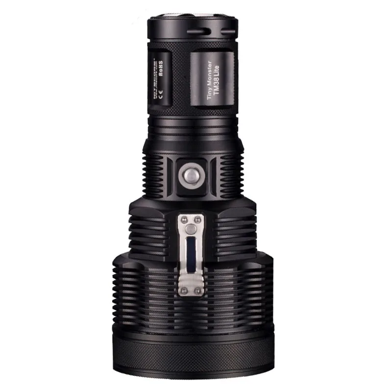 

NITECORE TM38 Lite Rechargeable Flashlight CREE XHP35 HI D4 max 1800 lumen LED torch long throw 1400 meter handheld searchlight