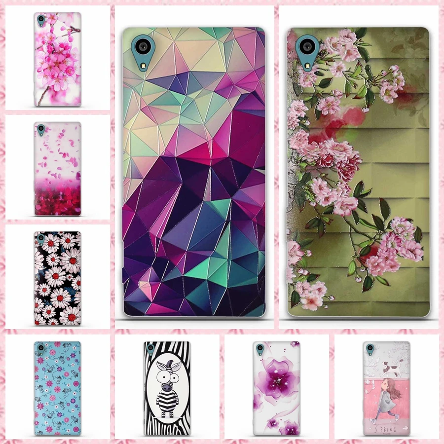 

Soft TPU 3D Painted Cover Case for Sony Xperia Z3+ E6553 Z3 Plus dual E6533 Soft TPU Cover for Sony Z4 Phone Cases Silicon