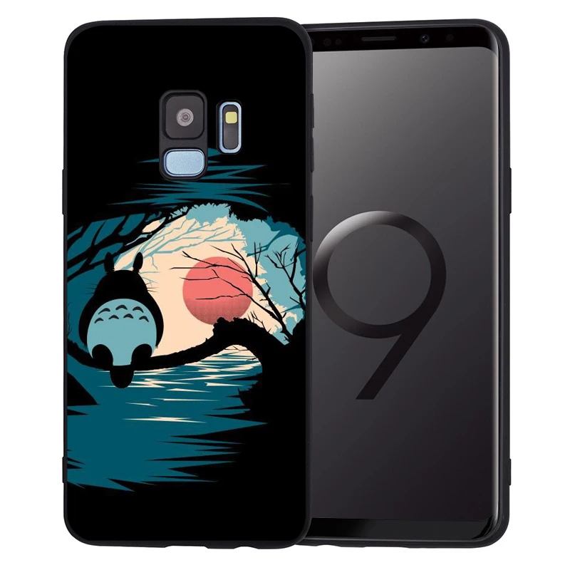 МИЛЫЙ Тоторо Аниме Ghibli Миядзаки для samsung Galaxy S9 S8 S10 Plus S7 S6 Edge S10 Lite Note9 8 чехол крышка Etui - Цвет: 13