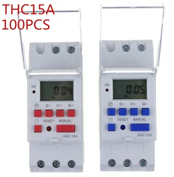Online 100pcs Thc15a Din Rail Timer Relay Time Switches Weekly Programmble Electronic TIME SWITCH 220V Bell Ring Device