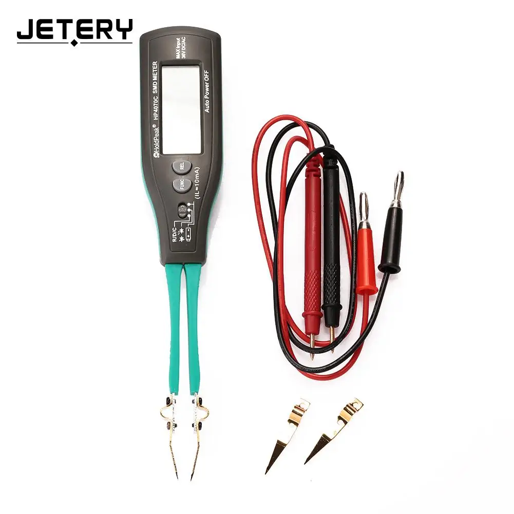 

HP4070C Meter SMD Clamp Tweezer Electrical Test Instrument Tool Condensator