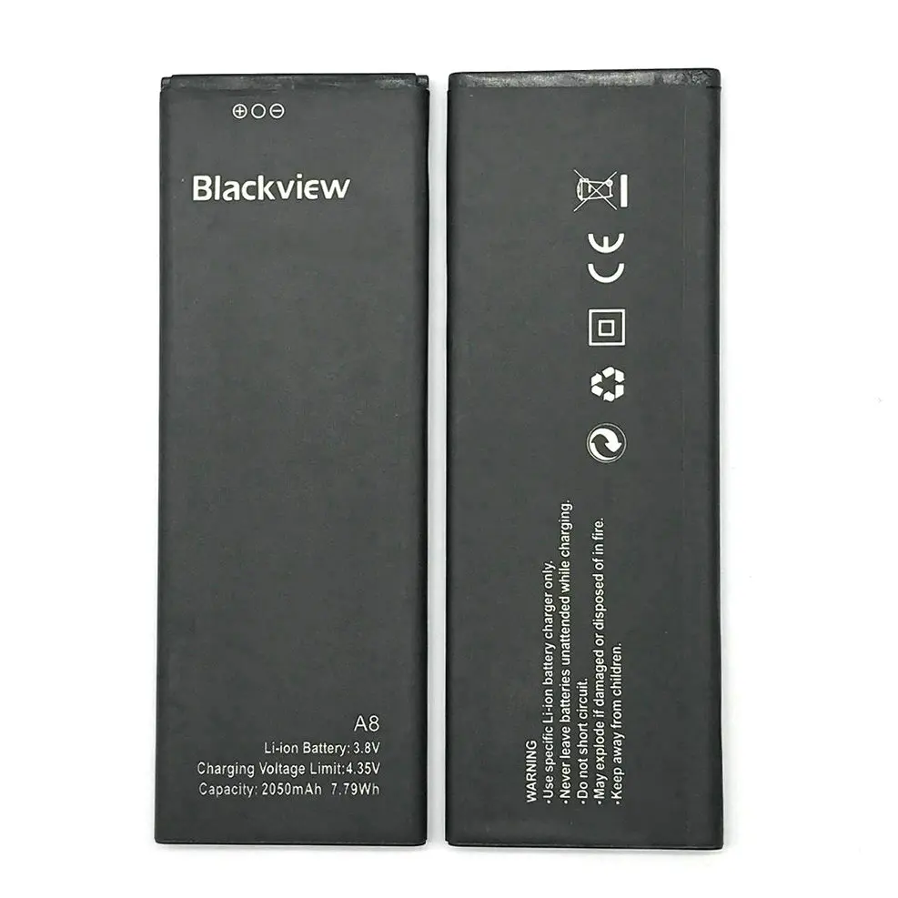Высококачественный аккумулятор 2050 мАч для Blackview A8 мобильный телефон + код