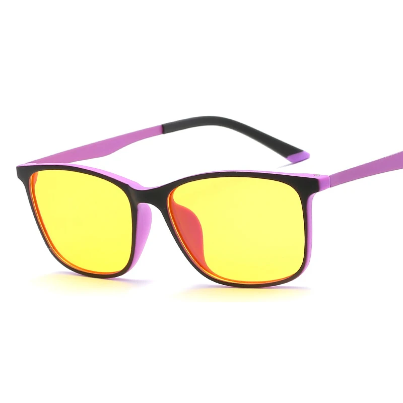 TOEXPLORE ore анти синий луч света очки модные мужские и женские очки оправа TR90 винтажные оптические очки для компьютера близорукость чтения - Цвет оправы: C9