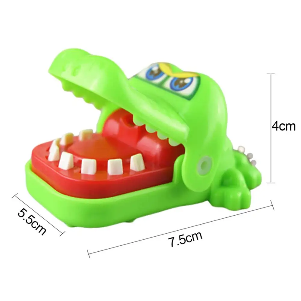 Large Crocodile Jokes Mouth Dentist Bite Finger Game Joke Fun Funny Crocodile Toy Antistress Gift Kids Child Family Prank Toy