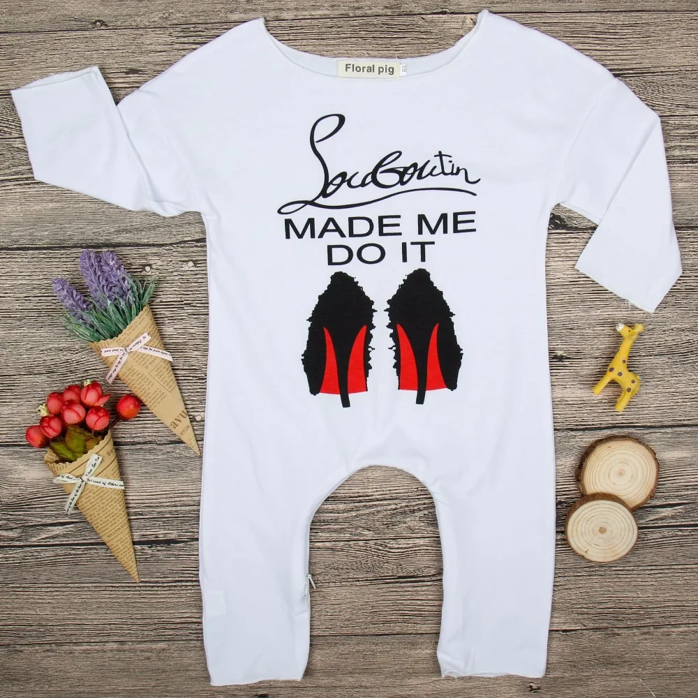 طفلة رومبير MADE ME DO IT إلكتروني الأبيض طويلة الأكمام طفل بذلة طقم قطعة واحدة للأطفال زي عيد ميلاد الهدايا الرضع الملابس طفلة رومبير MADE ME DO IT إلكتروني الأبيض طويلة الأكمام طفل بذلة طقم قطعة واحدة للأطفال زي عيد ميلاد الهدايا الرضع الملابس