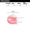 2Bundles/Lot Silicone Rubber Skirt Jigs Octopus squid lure artificial Jig Lures Squid Skirt Fake Lure ► Photo 2/6