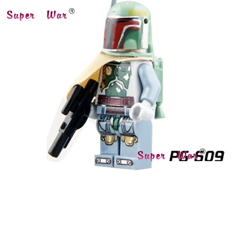 

20pcs star wars superhero marvel Boba Fett Bounty Hunter building blocks action figure bricks model educational diy baby toys
