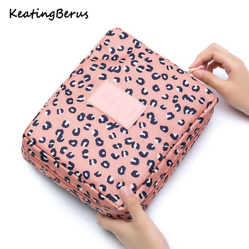 عالية الجودة متعددة الوظائف التجميل حقيبة المرأة مستلزمات المنظم حقائب مكياج للماء الإناث تخزين المكياج حالات