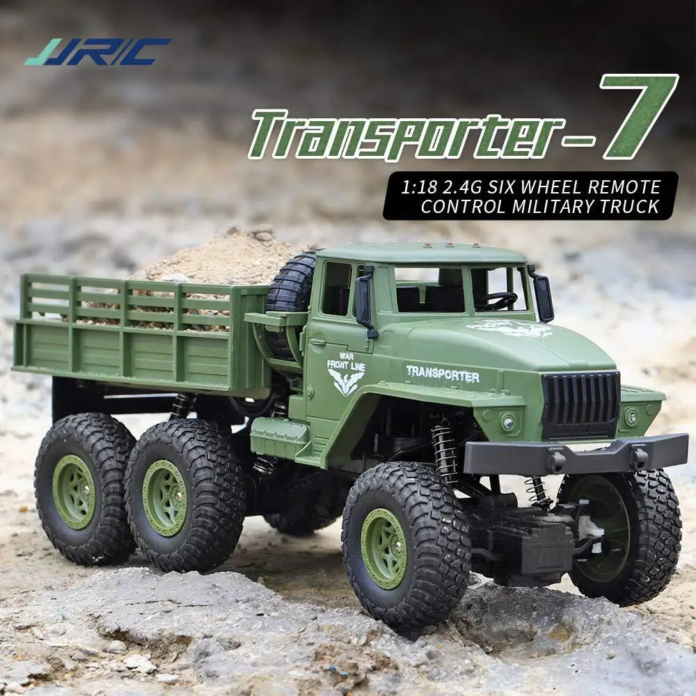 

RCtown 1/18 Six-wheel Remote Control Off-road Vehicle Four-wheel Drive Simulation Car Children Toy