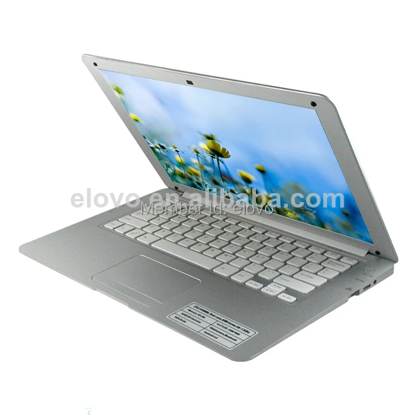 cheap laptops with built in webcam 13'' VIA8880 Android 4.2 mini book