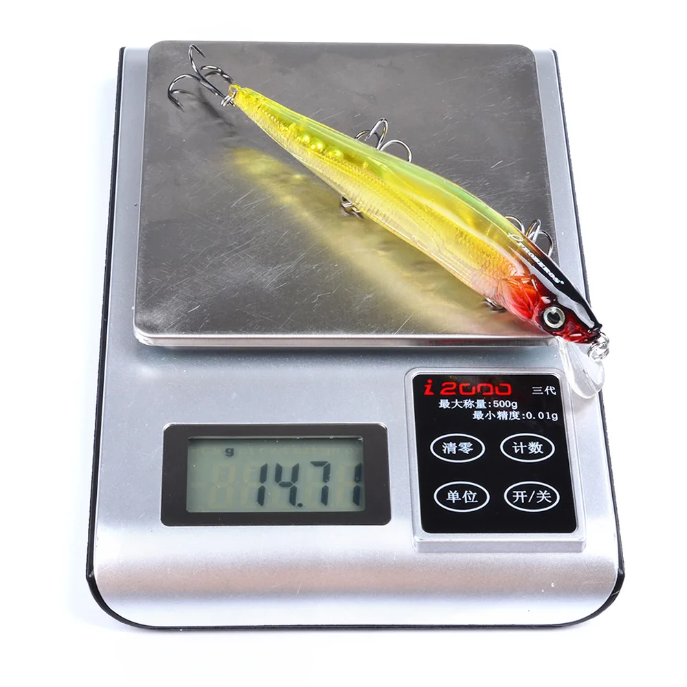 Рыболовные приманки Peche Minnow воблеры и крутящиеся искусственные ABS жесткие для