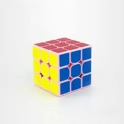 Игрушка пластиковый волшебный куб головоломки игры Кубики Рубика обучения ресурсов Brinquedos Menino ручной Spinner Cubos детский подарок 60D0360