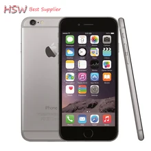 Heißer verkauf original entsperrt apple iphone 6 handys 1 gb RAM 16/64/128 GB ROM 4,7 ‘IPS GSM WCDMA LTE iPhone6 Verwendet Mobile telefon