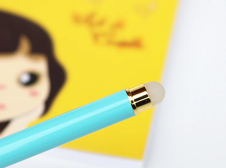Цветочный зажим металлическая гелевая ручка милые девушки стирающиеся ручки для офиса учительницы студенческие для приза, подарка бесплатно Создайте свой эксклюзивный гравировальный