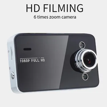 

K6000 2.4 Inches HD Screen Car DVR Car Night Vision Dashboard Camera Driving Recorder Tachograph Camcorder