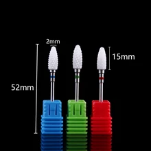 Горячая Распродажа керамическая насадка для дизайна ногтей сверло инструменты для маникюра электрические аксессуары для сверления ногтей инструменты для ногтей