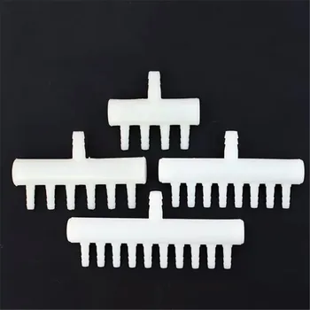

1pcs Aquarium Fish Tank Air Flow 4 6 8 Way Outlets Plastic Divider Oxygen Splitter Lever Valve Fr Pond Air Pump Connector