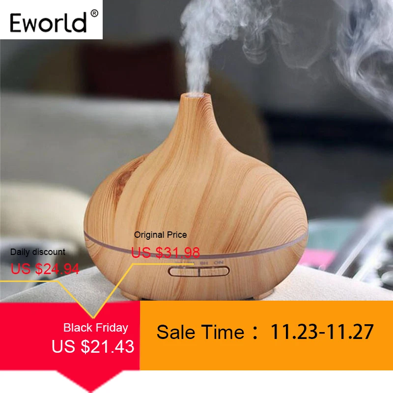 Цена Емира 300 мл увлажнитель воздуха эфирные масла распылитель ароматизатор лампа Ароматерапия Электрический аромат Diff применение r тумана для ...