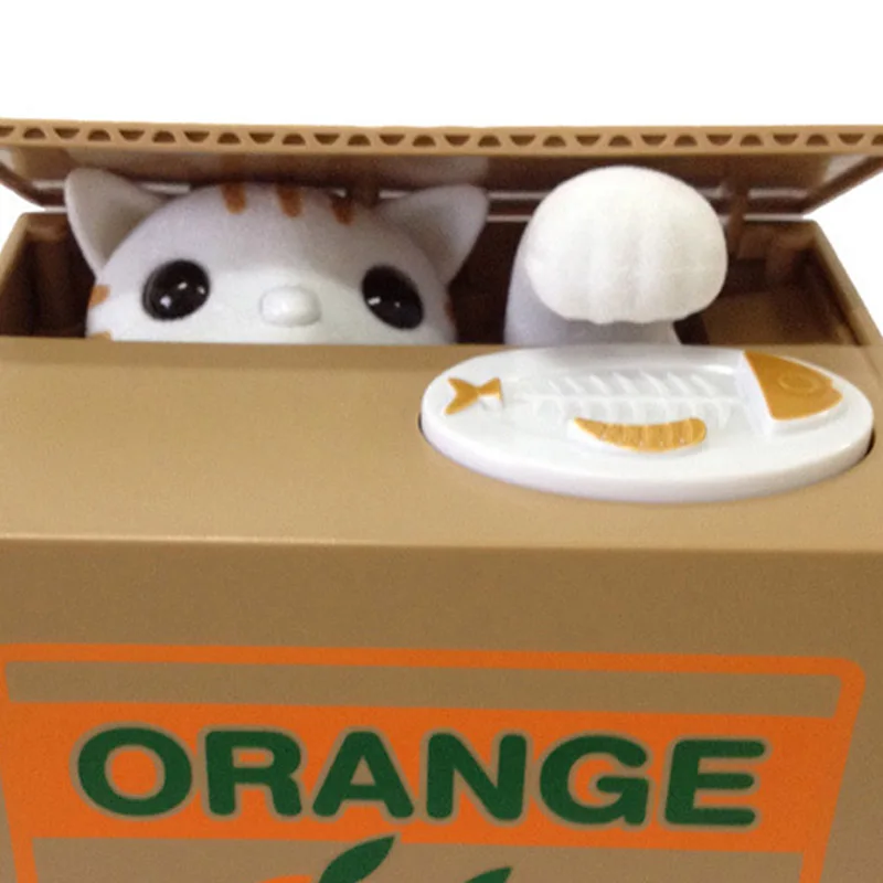 ABWE Лучшая Sly Cat электронная забавная коробка бесполезная коробка