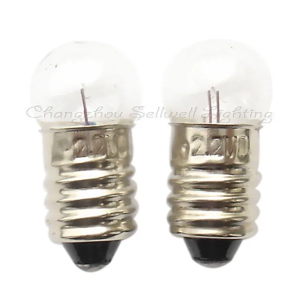 Miniature bulb 10 mm screw-mount 2.2v 0.25a g11 a281 high quality