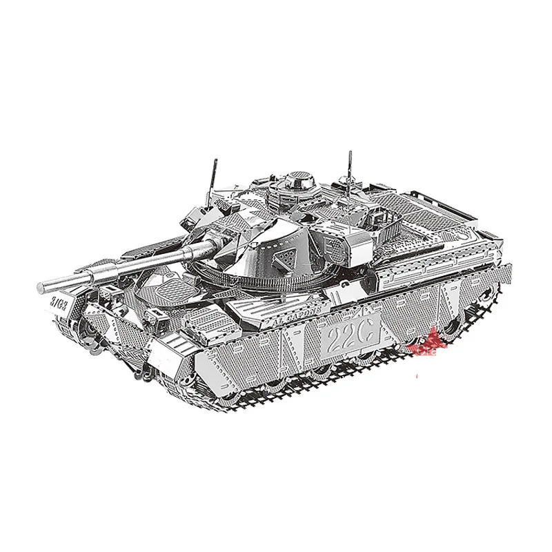 3D металлическая головоломка главный Танк MK50 военная модель сделай сам лазерная