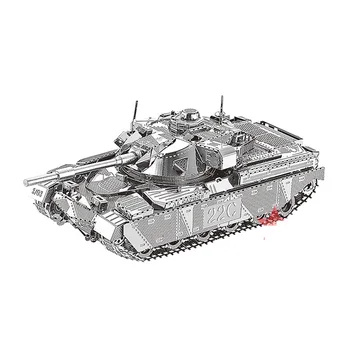 

3D Metal Puzzle Chief tank MK50 Military Model DIY Laser Cut Assemble Jigsaw Toys Desktop decoration GIFT For children