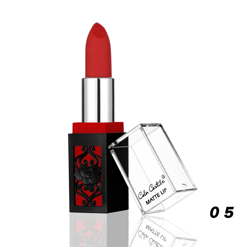 

Color Castle Flower Velvet Matte Lipstick Fashion Lipstick Women Sexy Lips Cosmetic Makeup