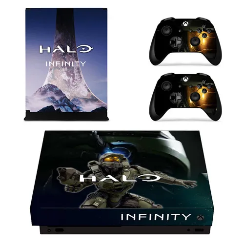 Game Halo Infinite Skin Sticker Decal For Microsoft Xbox One X Console