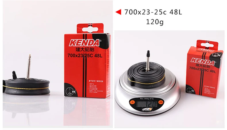 KENDA inner tube 700C camera 700*23C-25C Schrader Presta bicycle inner tubes
