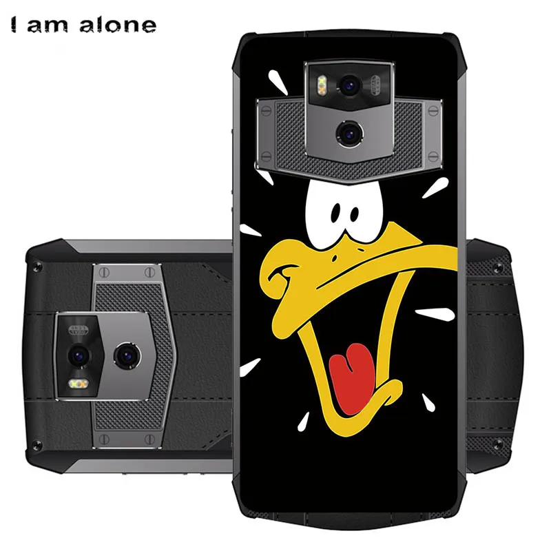 Чехлы для телефонов I am alone для Ulefone power 5 6,0 дюймов, мягкий ТПУ мобильный Модный черный цвет для Ulefone power 5 сумок