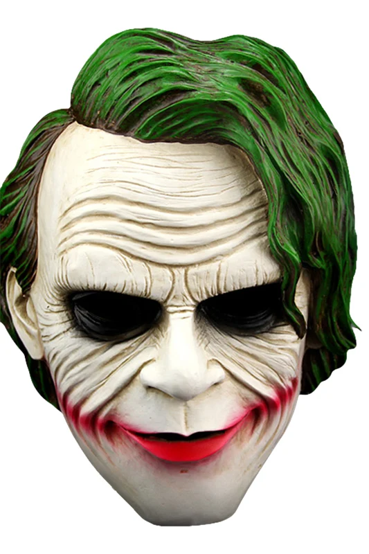 Quality Resin Batman The Joker Cosplay Face Masks ABS Halloween gift