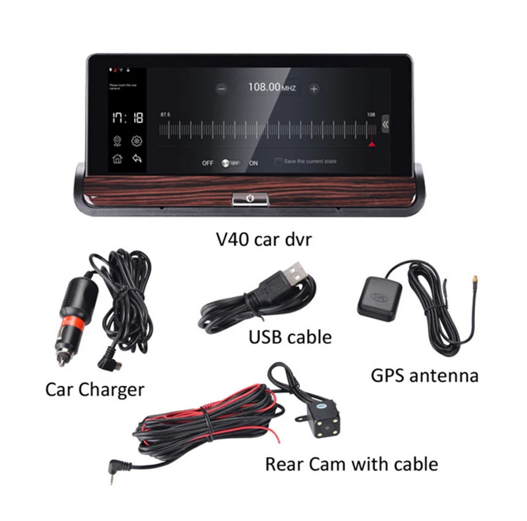 3G Автомобильный GPS навигатор Camare 16G DVR 7 &quotAndroid 5 0 1080P WIFI Bluetooth FM видеорегистратор с