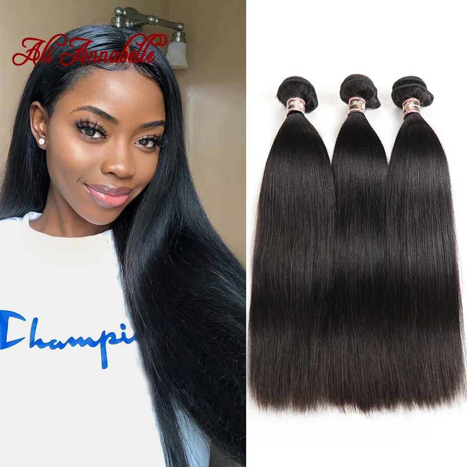 Peruvian Human Hair Weave Bundles With 5x5 Closure Remy Human Hair Bundles With Closure Straight Human Hair Bundles With Closure