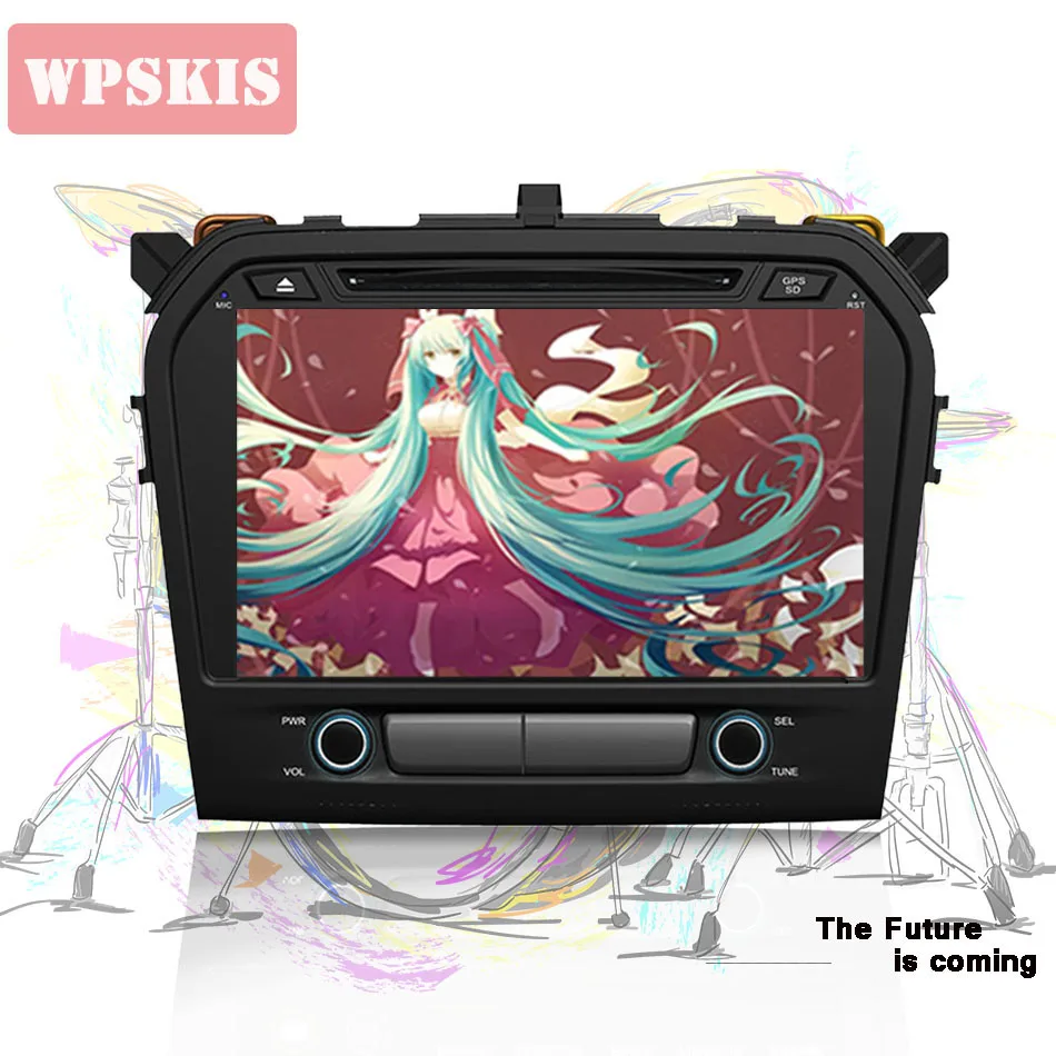 Discount For suzuki grand vitara 2015 2017 still cool car gps navigation with radio stereo media unit octa core android 9.0 4GB ram 64GB 4