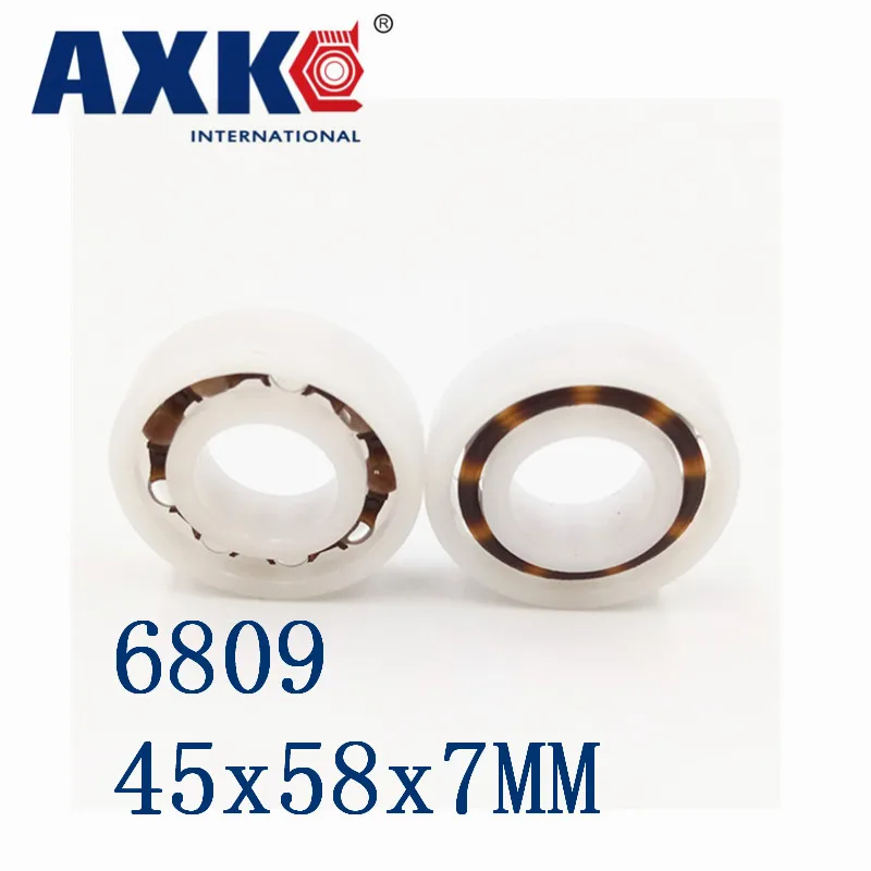 5 PCS Plastic Bearing POM 6002 Glass Balls 15x32x9 Ball Bearings