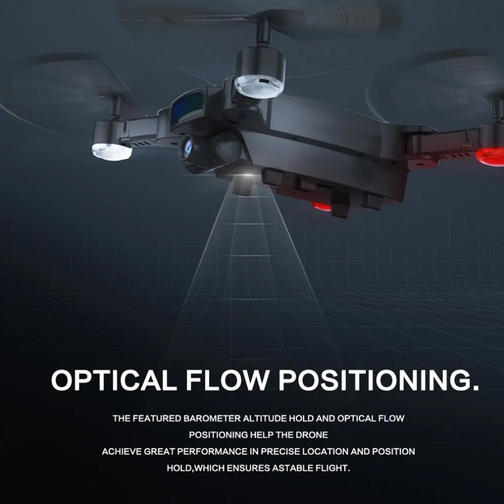 SMRC S6 Дрон с HD 720P Wi-Fi Двойная камера 2-мегапиксельная камера для позиционирования оптического потока, умный вертолет