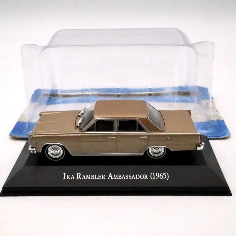 IXO Алтая 1:43 IKA Rambler Ambassador 1965 Diecast Модели Ограниченная серия игрушки коллекция автомобилей