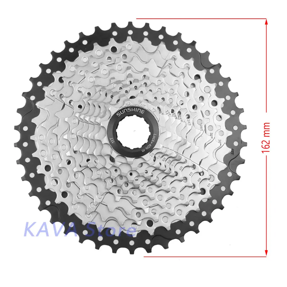 SUNSHINE MTB горный велосипед Freewheel 11 скоростей Кассетный Маховик 11-40T 11-42T совместимый для деталей SHIMANO M9000 M8000 NX GX