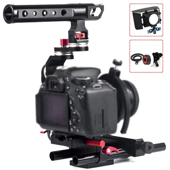 

Camera Cage Single Photo Camera Cage Stabilizer For Sony A7S A7R2 GH5 5D4 5D3 A7S3 EOR Z7 Camera Handle Estabilizador Celular