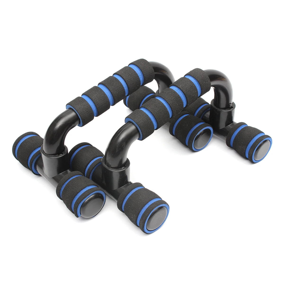 

1 Pair of Push Up Bar Stands I-Type Handles Fitness Enquipment Non-slip Hand Handles for Crossfit Sports Bodybuilding Training