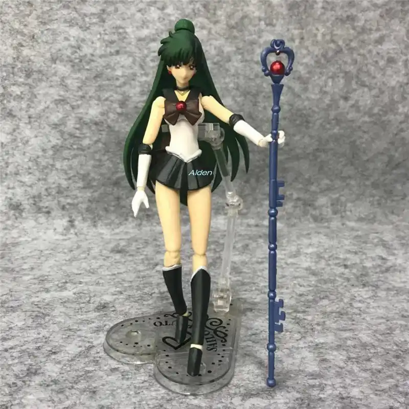 6 Shf Shfiguarts アニメセクシーなフィギュア美少女戦士セーラームーンセーラープルート冥王刹那 Pvc アクションフィギュアコレクタブルモデル玩具 Box16cm B598 Aliexpress
