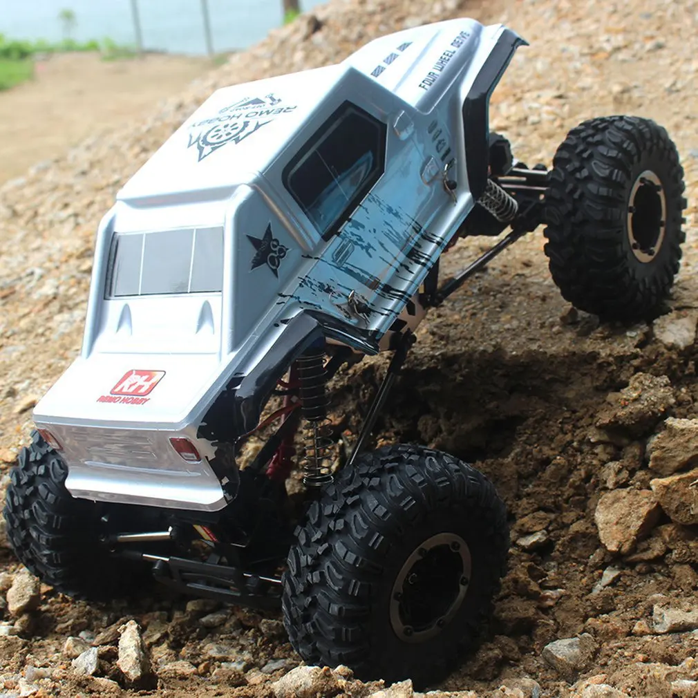 

Remo 1072-SJ 1/10 2.4GHz 550 Brushed RC Car Toys Off-road Truck Rock Crawler RTR Automatic Vehicle Car Toy for Children Gift