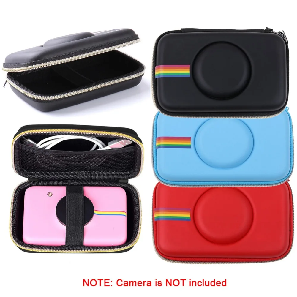 camera hard case New Colorful High Quality PU Leather Bag Camera Retro Protective Case Cover For Polaroid Snap Touch Model Cameras cute camera bags
