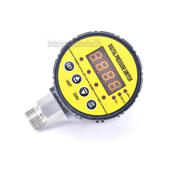 

0-16bar(232psi) 240VAC G1/2 Water Pump Air Compressor Intelligent Digital Pressure Switch